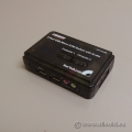 2 Port Black USB KVM Switch Kit